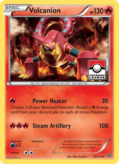Volcanion — Steam Siege #25, 2016. Illustrated by 5ban Graphics.