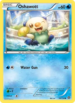 Oshawott — Steam Siege #30, 2016. Illustrated by sui.