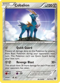 Cobalion — Steam Siege #74, 2016. Illustrated by kirisAki.