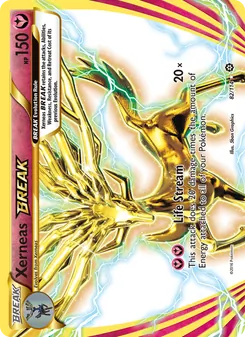 Xerneas BREAK — Steam Siege #82, 2016. Illustrated by 5ban Graphics.