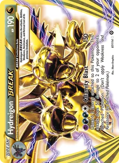 Hydreigon BREAK — Steam Siege #87, 2016. Illustrated by 5ban Graphics.