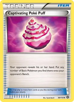 Captivating Poké Puff — Steam Siege #99, 2016. Illustrated by Toyste Beach.