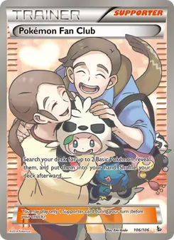 Pokémon Fan Club — Flashfire #106, 2014. Illustrated by Emi Ando.