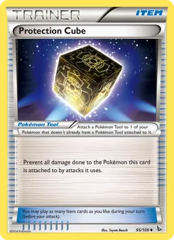 Protection Cube — Flashfire #95, 2014. Illustrated by Toyste Beach.