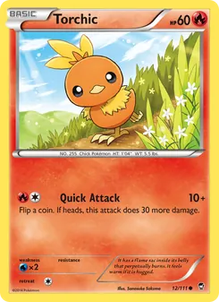 Torchic — Furious Fists #12, 2014. Illustrated by Sanosuke Sakuma.