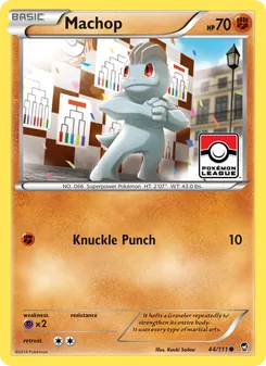 Machop — Furious Fists #44, 2014. Illustrated by Kouki Saitou.