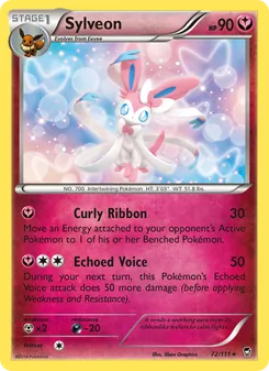 Sylveon — Furious Fists #72, 2014. Illustrated by 5ban Graphics.