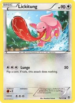 Lickitung — Furious Fists #78, 2014. Illustrated by Masakazu Fukuda.