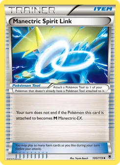 Manectric Spirit Link — Phantom Forces #100, 2014. Illustrated by Toyste Beach.
