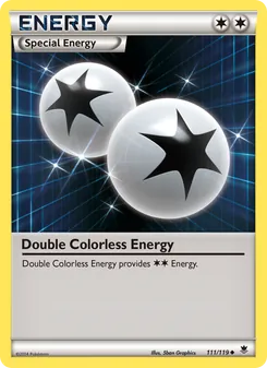 Double Colorless Energy — Phantom Forces #111, 2014. Illustrated by 5ban Graphics.