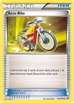 Acro Bike — Primal Clash #122, 2015. Illustrated by Toyste Beach.