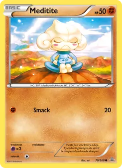 Meditite — Primal Clash #79, 2015. Illustrated by sui.