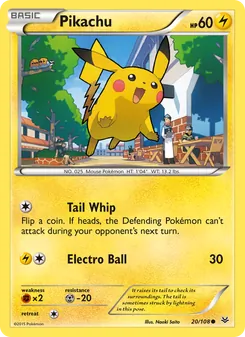 Pikachu — Roaring Skies #20, 2015. Illustrated by Naoki Saito.