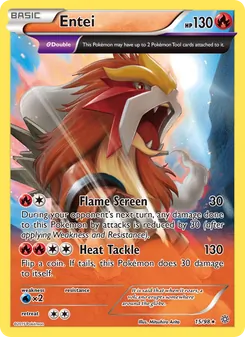 Entei — Ancient Origins #15, 2015. Illustrated by Mitsuhiro Arita.