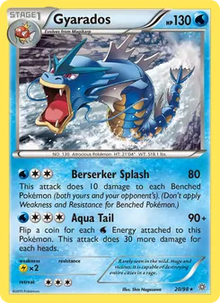 Gyarados — Ancient Origins #20, 2015. Illustrated by Shin Nagasawa.