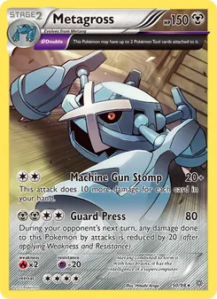 Metagross — Ancient Origins #50, 2015. Illustrated by Hitoshi Ariga.