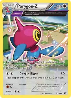 Porygon-Z — Ancient Origins #67, 2015. Illustrated by Naoki Saito.