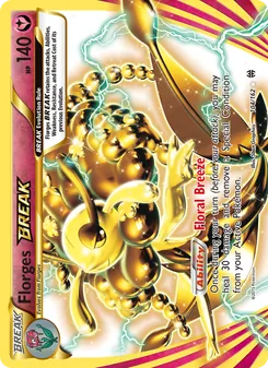 Florges BREAK — BREAKthrough #104, 2015. Illustrated by 5ban Graphics.