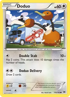 Doduo — BREAKthrough #116, 2015. Illustrated by Naoki Saito.
