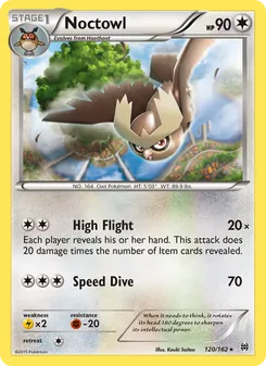 Noctowl — BREAKthrough #120, 2015. Illustrated by Kouki Saitou.