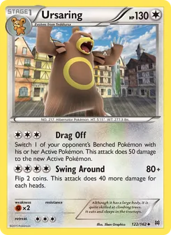 Ursaring — BREAKthrough #122, 2015. Illustrated by 5ban Graphics.