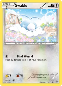 Swablu — BREAKthrough #124, 2015. Illustrated by Mizue.