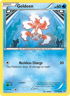 Goldeen — BREAKthrough #27, 2015. Illustrated by MAHOU.