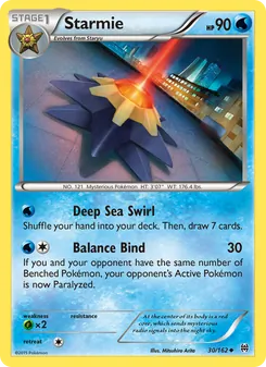 Starmie — BREAKthrough #30, 2015. Illustrated by Mitsuhiro Arita.
