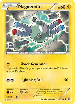 Magnemite — BREAKthrough #52, 2015. Illustrated by Akira Komayama.
