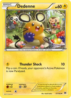 Dedenne — BREAKthrough #57, 2015. Illustrated by Kouki Saitou.