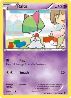 Ralts — BREAKthrough #68, 2015. Illustrated by MAHOU.