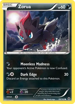 Zorua — BREAKthrough #89, 2015. Illustrated by Hitoshi Ariga.