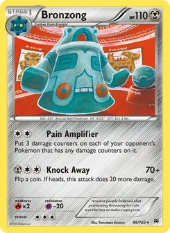 Bronzong — BREAKthrough #96, 2015. Illustrated by Tomokazu Komiya.