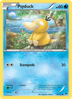 Psyduck — BREAKpoint #16, 2016. Illustrated by Kagemaru Himeno.