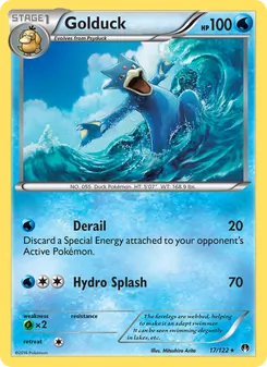 Golduck — BREAKpoint #17, 2016. Illustrated by Mitsuhiro Arita.