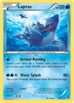 Lapras — BREAKpoint #28, 2016. Illustrated by kirisAki.