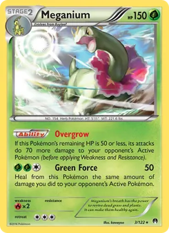 Meganium — BREAKpoint #3, 2016. Illustrated by kawayoo.