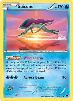 Suicune — BREAKpoint #30, 2016. Illustrated by Mitsuhiro Arita.