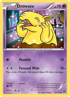 Drowzee — BREAKpoint #50, 2016. Illustrated by Shigenori Negishi.
