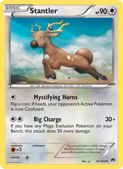 Stantler — BREAKpoint #91, 2016. Illustrated by sui.