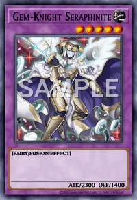 Gem-Knight Seraphinite, Yu-Gi-Oh! card, EARTH
