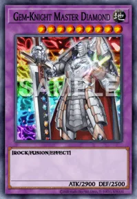 Gem-Knight Master Diamond, Yu-Gi-Oh! card, EARTH
