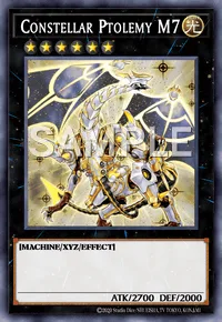 Constellar Ptolemy M7, Yu-Gi-Oh! card, LIGHT