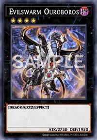 Evilswarm Ouroboros, Yu-Gi-Oh! card, DARK