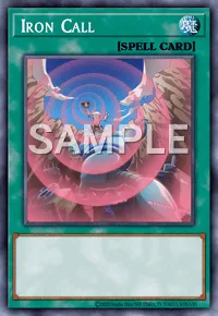 Iron Call, Yu-Gi-Oh! card, SPELL