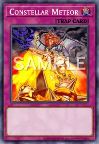 Constellar Meteor, Yu-Gi-Oh! card, TRAP