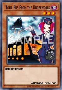 Tour Bus From the Underworld, Yu-Gi-Oh! card, DARK