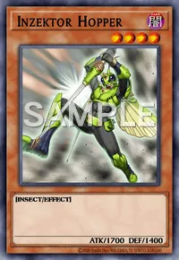 Inzektor Hopper, Yu-Gi-Oh! card, DARK