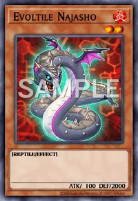 Evoltile Najasho, Yu-Gi-Oh! card, FIRE