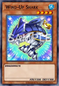Wind-Up Shark, Yu-Gi-Oh! card, WATER